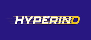 Hyperino casino logo background