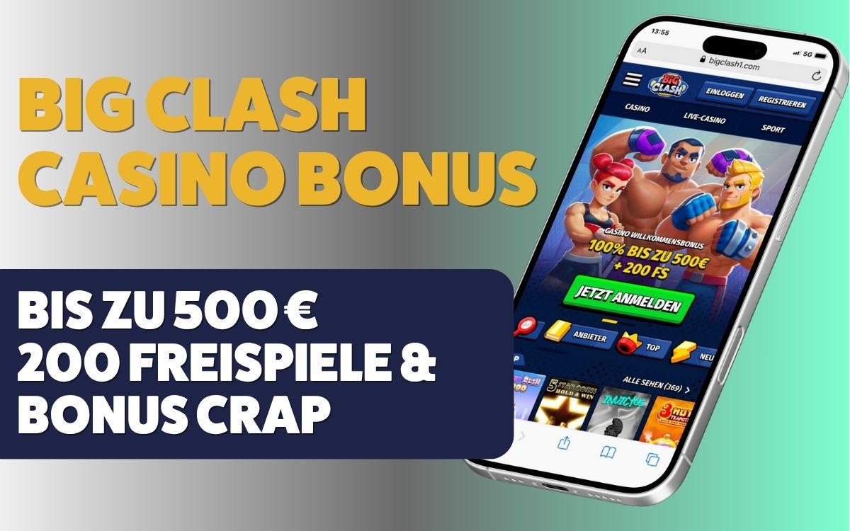 Big Clash Casino Bonus