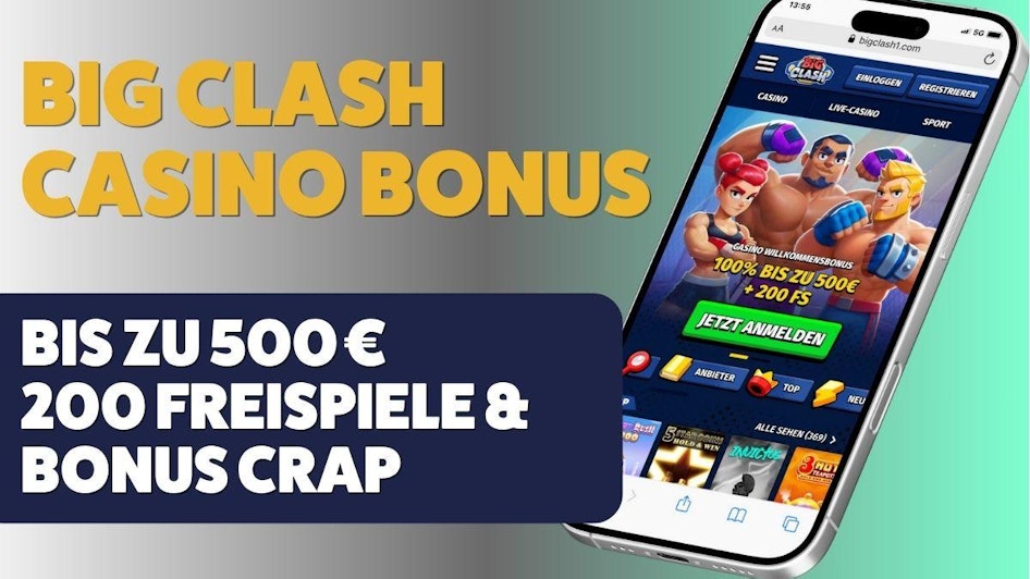 Big Clash Casino Bonus