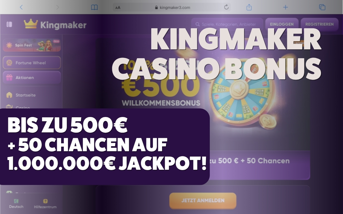 Kingmaker Casino Bonus