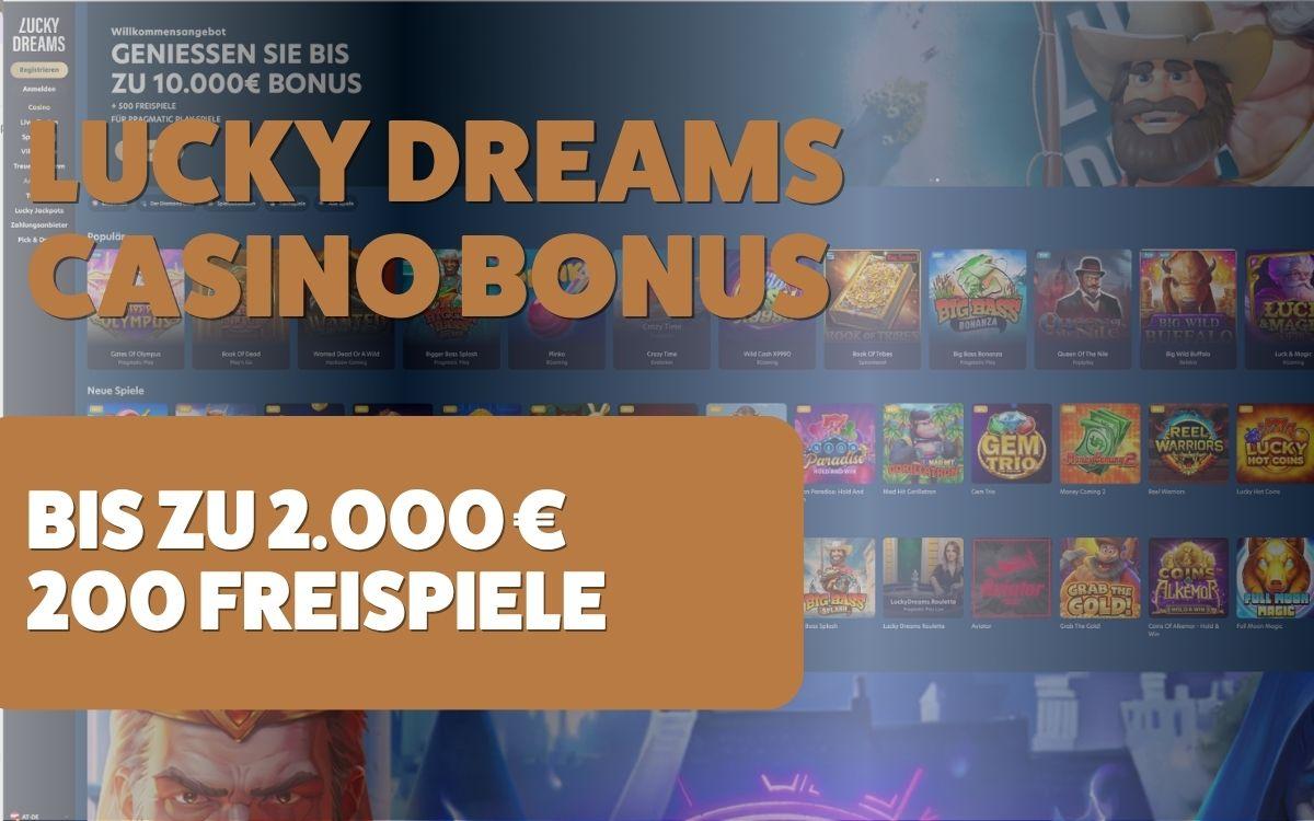 Lucky Dreams Casino Bonus