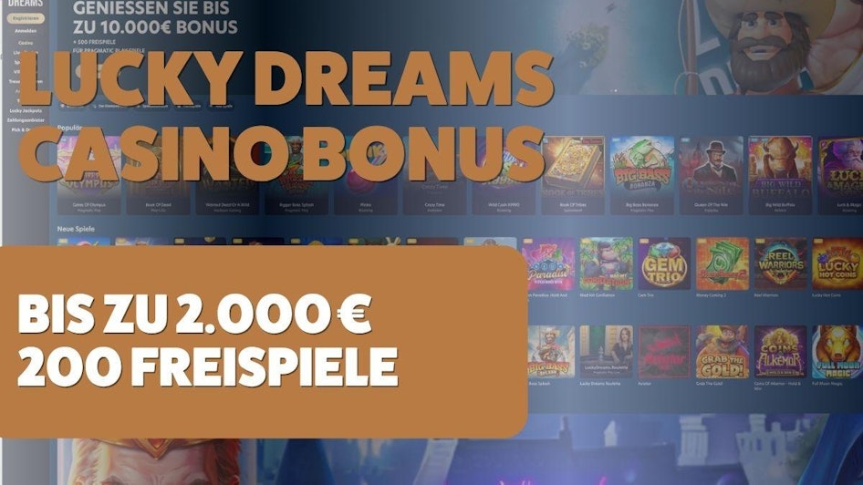 Lucky Dreams Casino Bonus