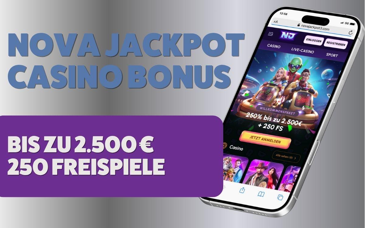 Nova Jackpot Casino Bonus