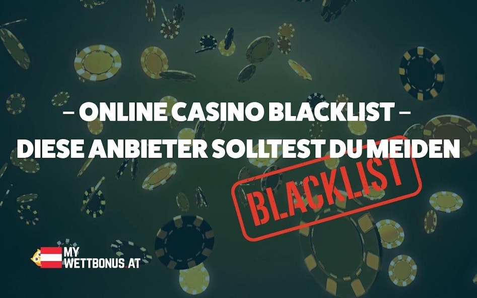 Online Casino Blacklist