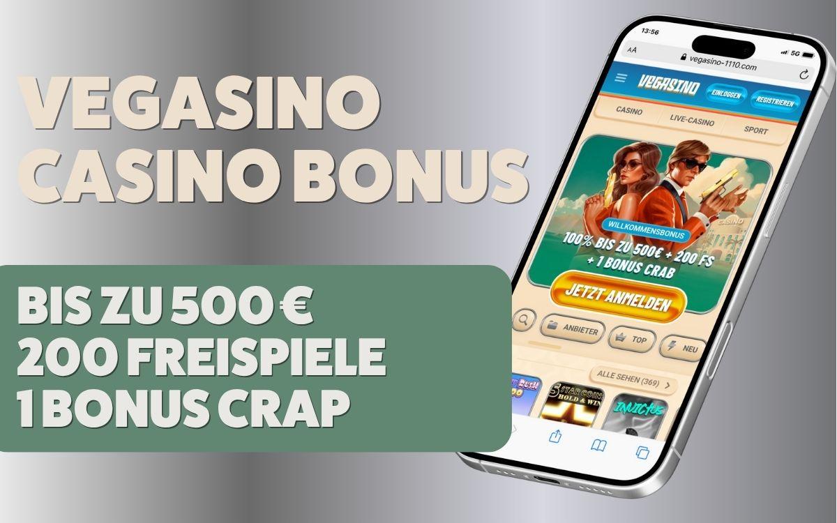 Vegasino Casino Bonus