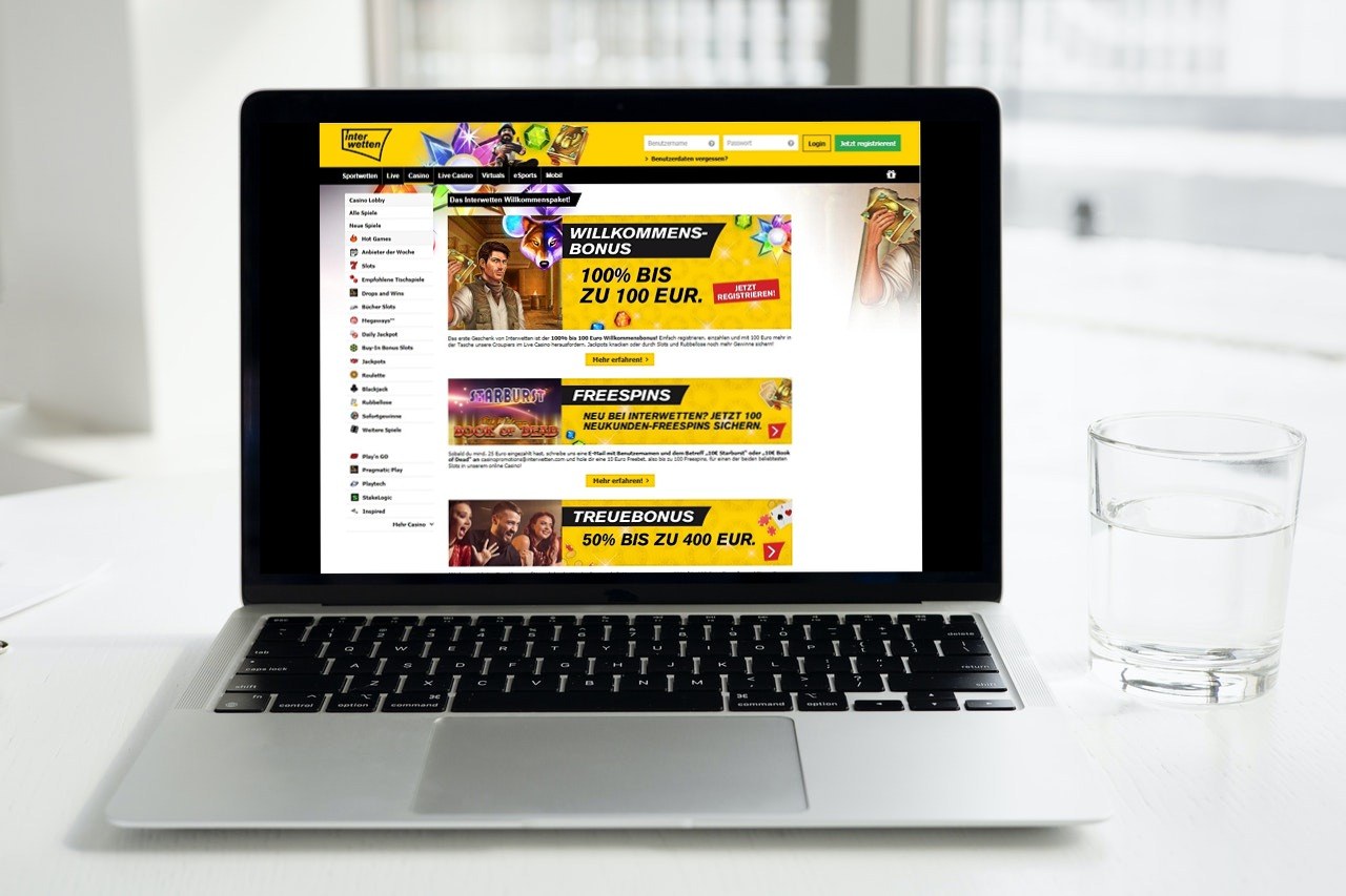 Interwetten Casino Willkommensbonus
