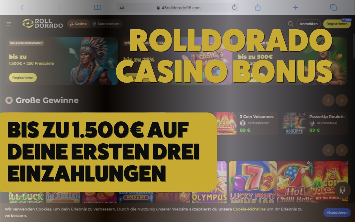 Rolldorado Casino Bonus